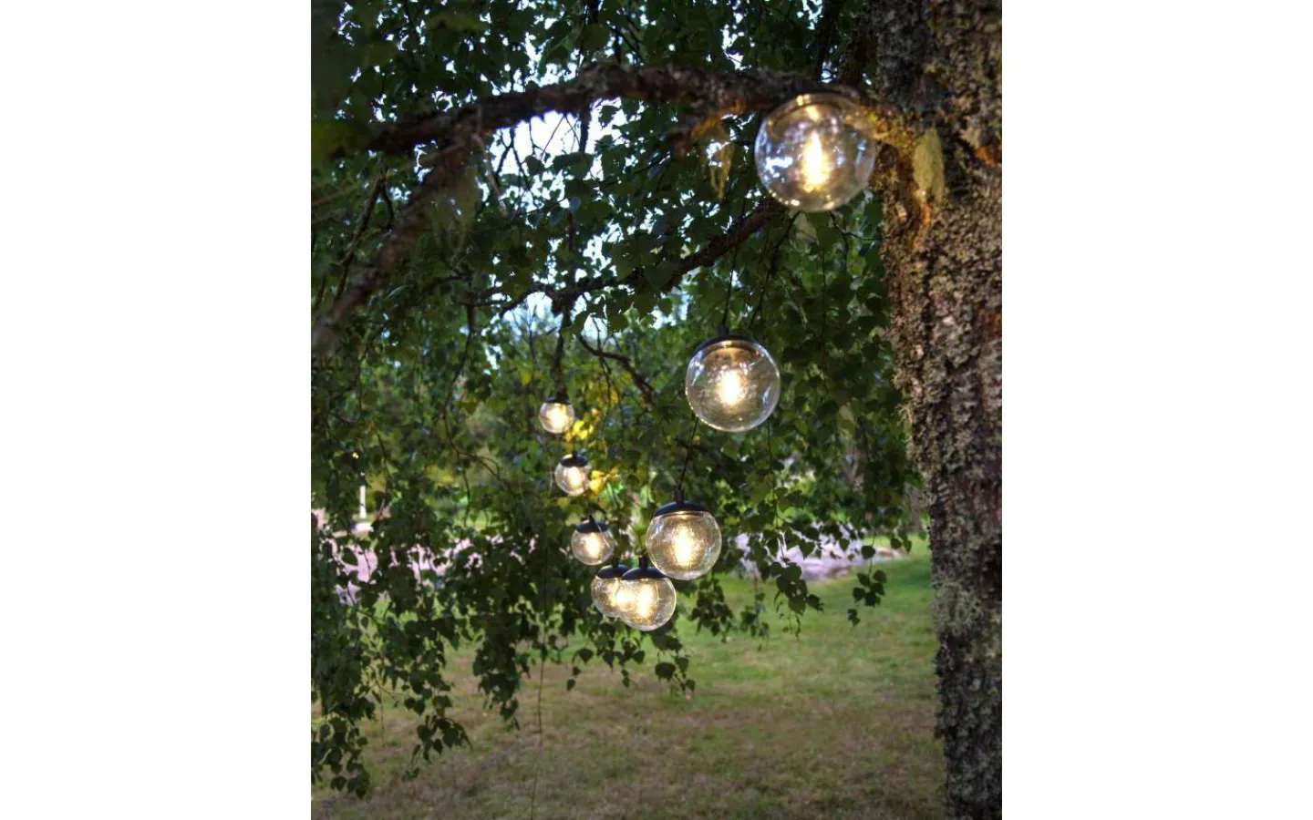 Visa Alla Solcellslampor<Star Trading Globe Solcellsdriven Ljusslinga 2,1m Svart