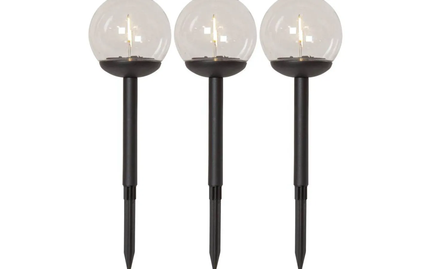 Star Trading Globe Solcellslampa 3-Pack 25cm Varmvit* Solcellslampor Stig & Mark|Visa Alla Solcellslampor