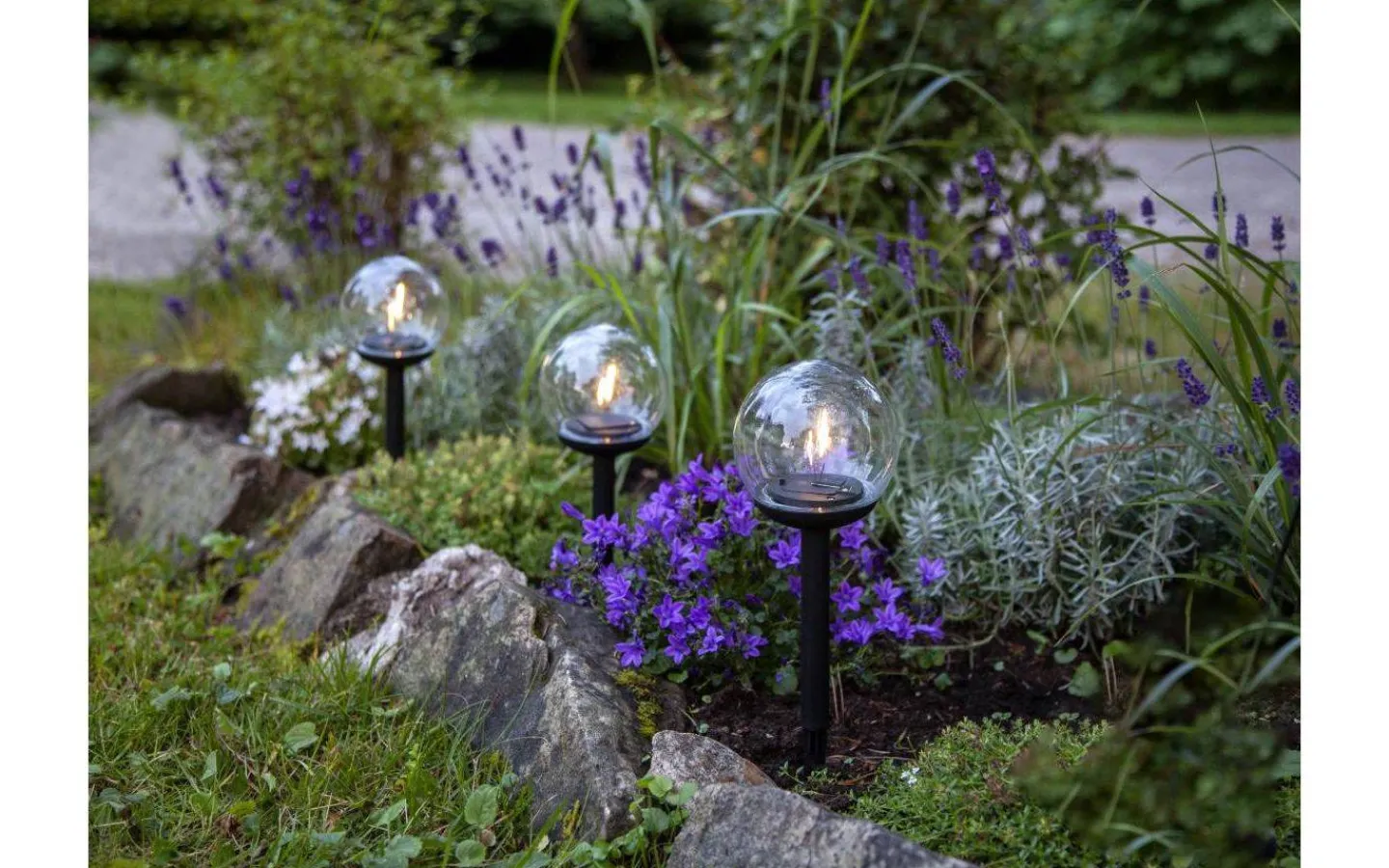 Star Trading Globe Solcellslampa 3-Pack 25cm Varmvit* Solcellslampor Stig & Mark|Visa Alla Solcellslampor