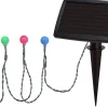Globini Solcellsdriven Ljusslinga Multi 4,75M LED