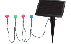 Globini Solcellsdriven Ljusslinga Multi 4,75M LED