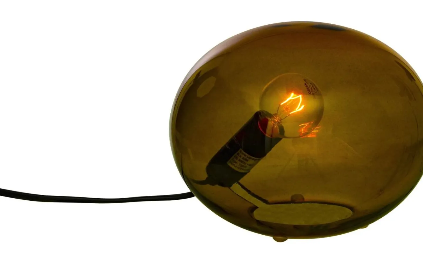 Aneta Globus Bordslampa 18cm Brun* Bordslampor