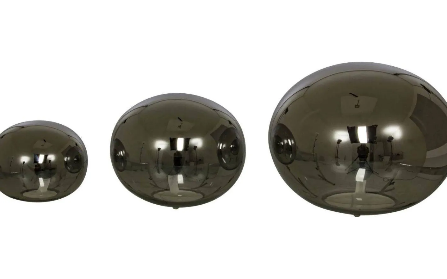 Aneta Globus Bordslampa 18cm Rök* Vardagsrum|Bordslampor