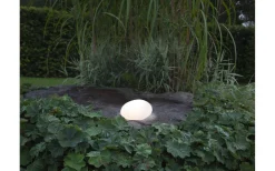 Solcellslampor Dekoration|Visa Alla Solcellslampor<Star Trading Globy Solcellsdekoration 27cm Vit IP44