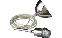 Takupphäng|Sladdställ Med Sockel<Belid Gloria Upphäng E27 Krom/Transparent