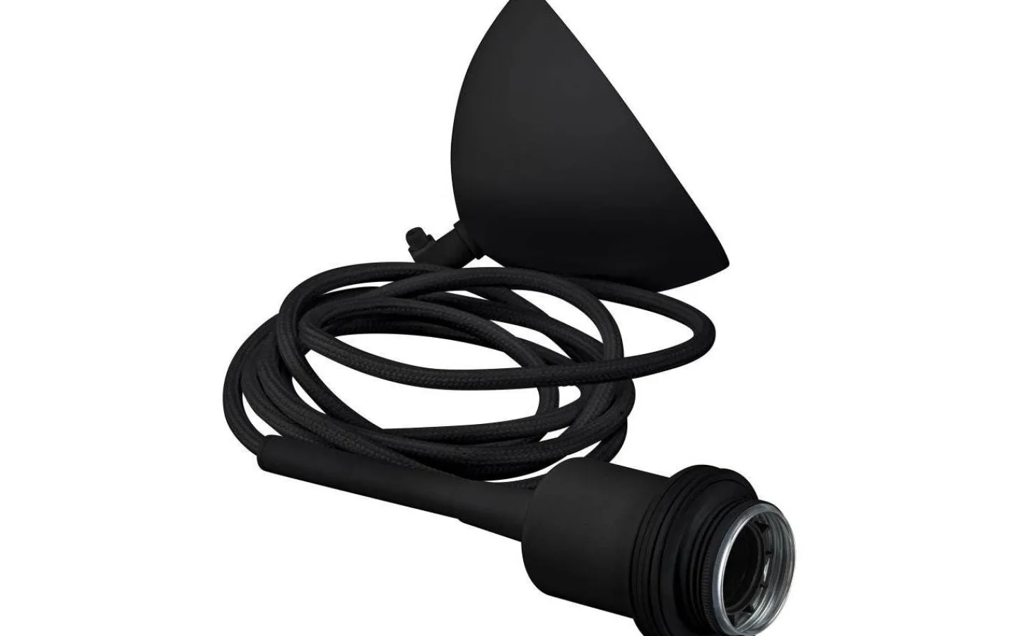 Belid Gloria Upphäng E27 Svart/Svart* Takupphäng|Sladdställ Med Sockel