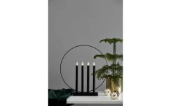 Glory Adventsljusstake Svart 45cm