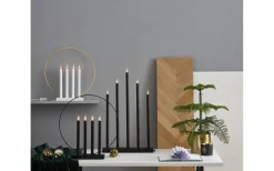 Visa Alla Adventsljusstakar|Adventsljusstakar 31-60 Cm<Star Trading Glory Adventsljusstake Vit/Mässing 45cm