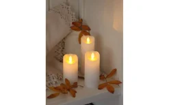 Blockljus Inomhus|Blockljus Inomhus<Star Trading Glow Batteridrivet Blockljus 15cm Vit