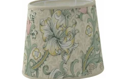 Hallbergs Golden Lily Lampskärm Ø25cm Linen/Blush William Morris* Mönstrade Lampskärmar