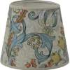 Mönstrade Lampskärmar<Hallbergs Golden Lily Lampskärm Ø17cm Teal William Morris