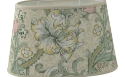 Golden Lily Lampskärm Oval 25cm Linen/Blush William Morris