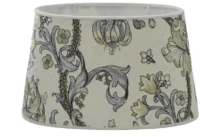 Golden Lily Oval Lampskärm 30cm Embroidery Dove William Morris