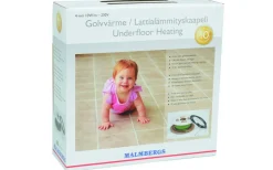 Malmbergs Golvvärme Kit , 200W, 20 m* Värmekabel