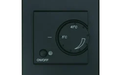 Malmbergs Golvvärmetermostat Optima, 3200W, Svart* Strömbrytare & Vägguttag