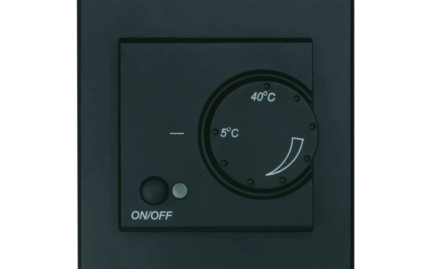 Malmbergs Golvvärmetermostat Optima, 3200W, Svart* Strömbrytare & Vägguttag