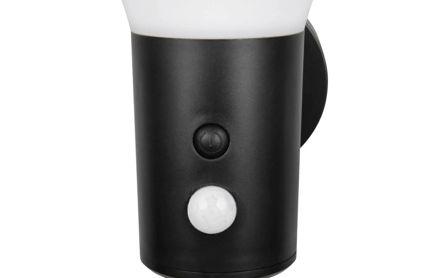 Reality Gorda hybrid solcellsdriven Vägglampa LED matt svart/vit uppladdningsbar rörelse- och skymningssensor 4000K IP44* Solcellslampor Vägg|Visa Alla Solcellslampor