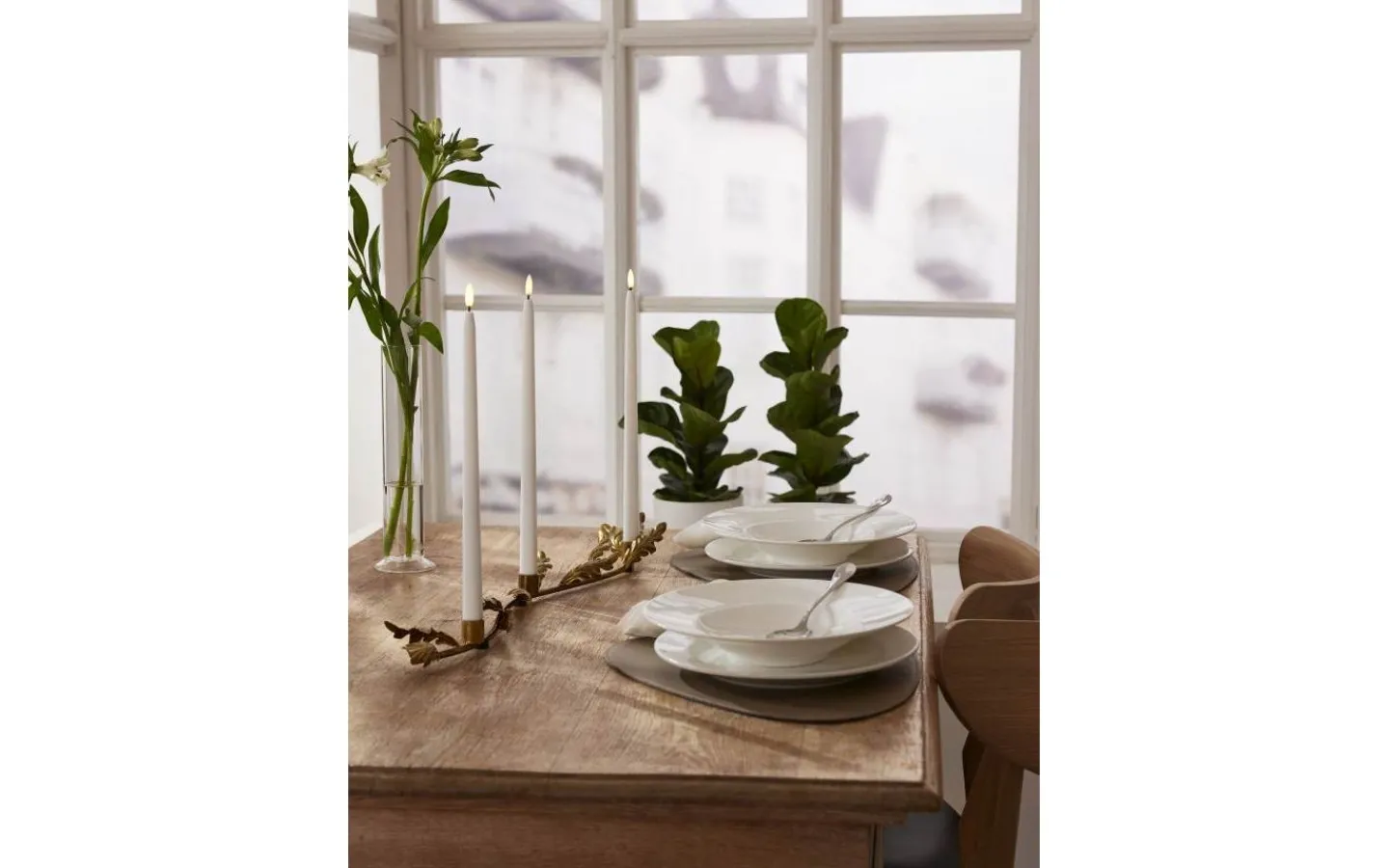 Ljushållare|Inredning Jul<Star Trading Grace Ljusstake 80cm Antik Mässing