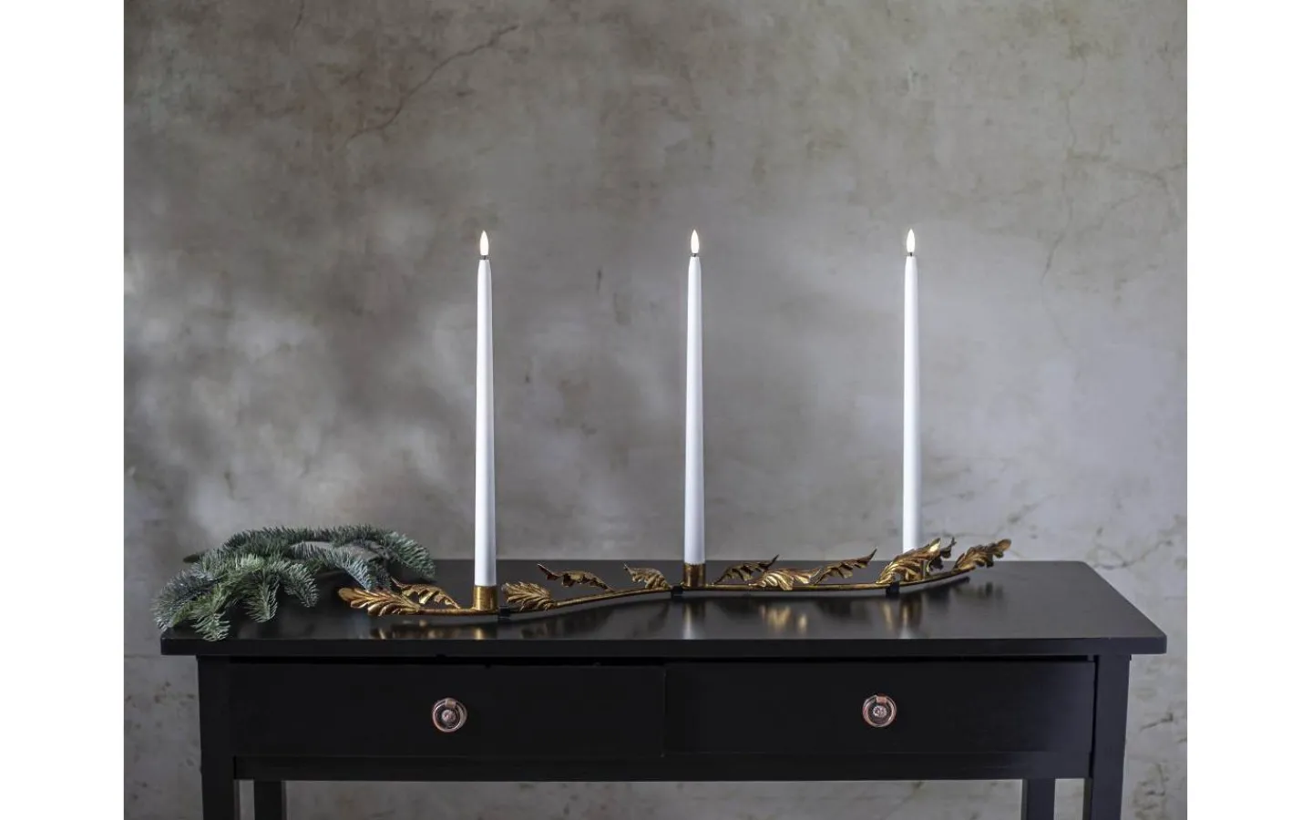 Ljushållare|Inredning Jul<Star Trading Grace Ljusstake 80cm Antik Mässing