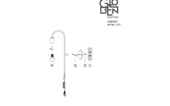 Globen Lighting Grace Vägglampa Svart* Hall & Trappa|Lampetter