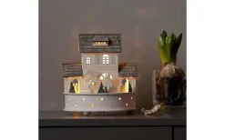 Grauberg Batteridriven Speldosa 19cm Grå