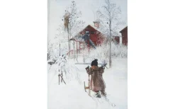 Gården Kökshandduk Grå 50x70cm