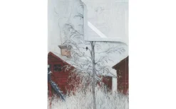 Gården Kökshandduk Grå 50x70cm