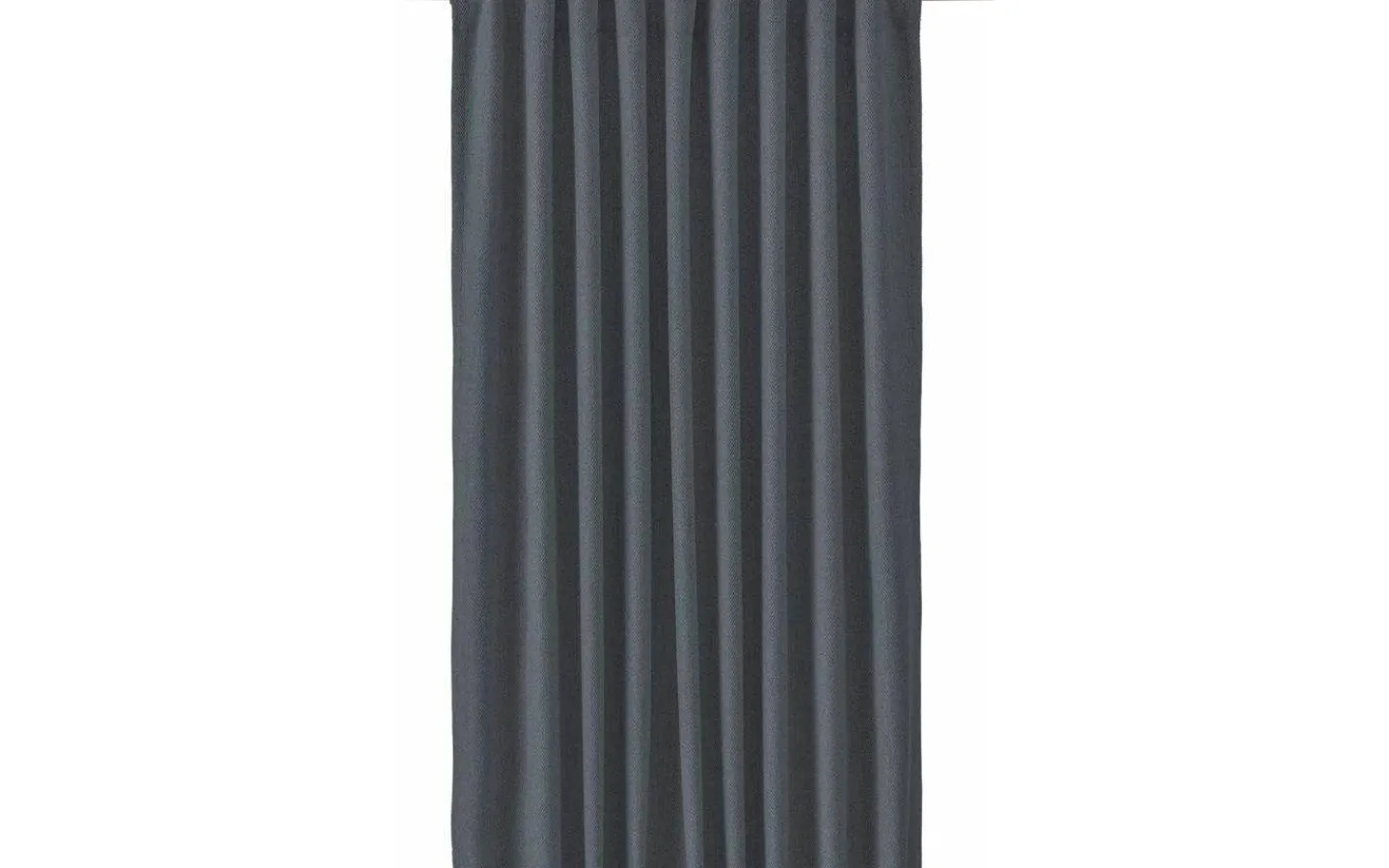 Enfärgade Gardiner<Svanefors Greenwich Gardin 2-pack Mörkgrå 2x140x280cm