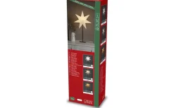 Konstsmide Gregory Julstjärna på Fot 65cm Greige* Julstjärnor På Fot