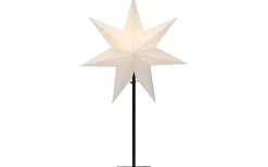 Julstjärnor På Fot<Konstsmide Gregory Julstjärna på Fot 65cm Vit