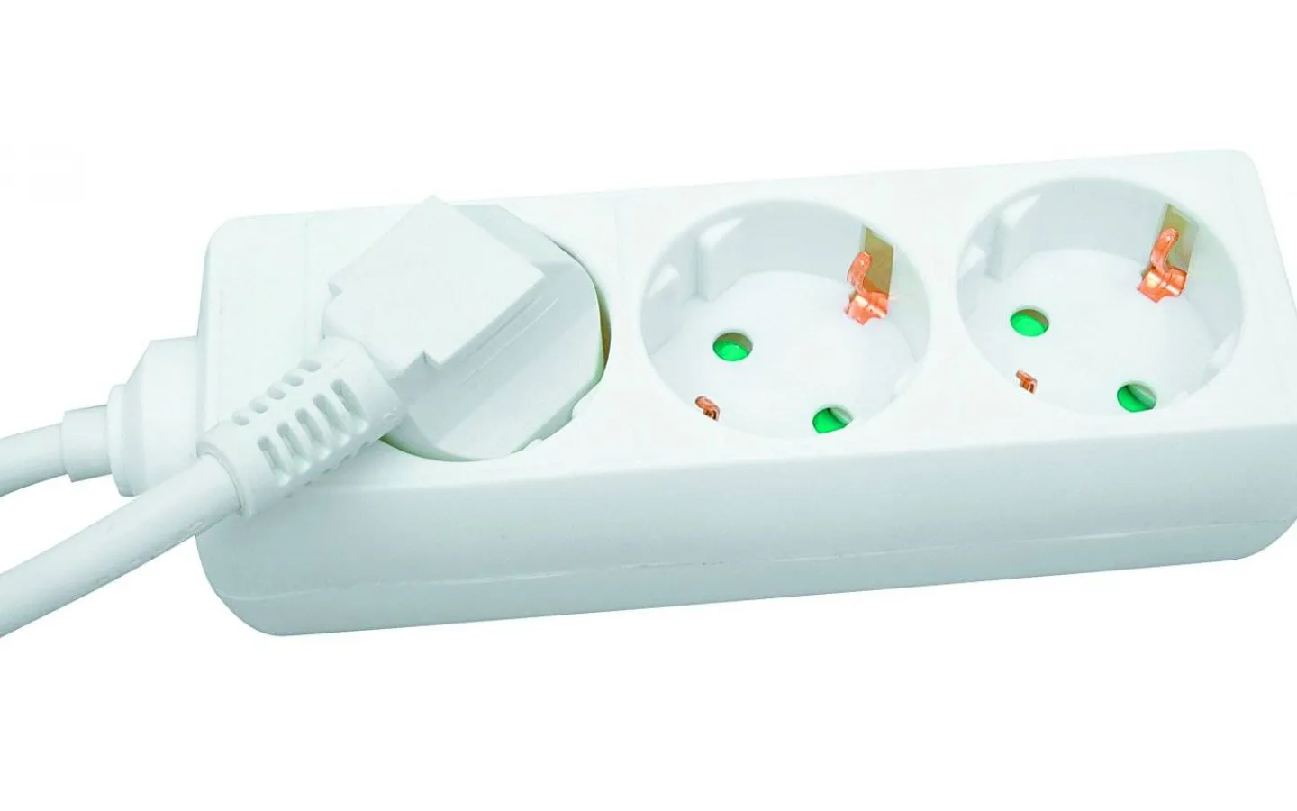 Malmbergs Grenuttag, Med jord, 3-vägs, 1,5 m* Grendosor & Förlängningskablar