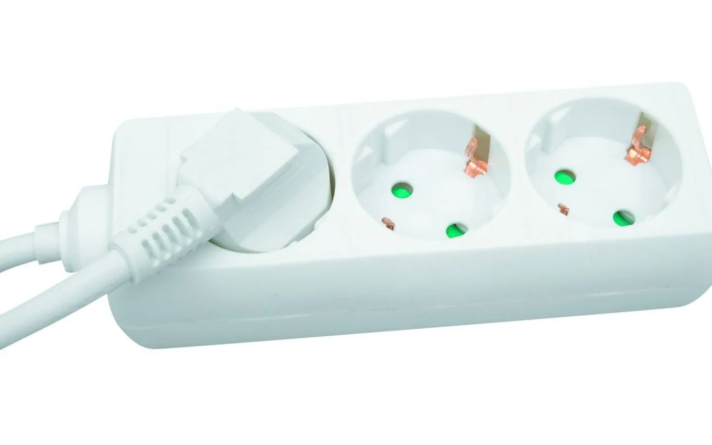 Grendosor & Förlängningskablar<Malmbergs Grenuttag, Med Jord, 3-vägs, 5 m