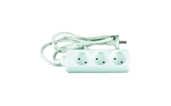 Grenuttag, Utan jord, 3-vägs, Vit