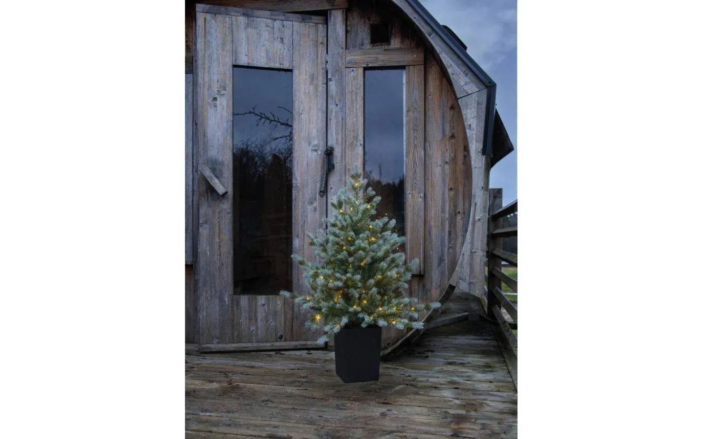 Greyland Batteridriven Julgran LED 95cm IP44