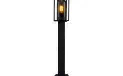 Nordlux Griffin Pollare 80cm Svart/Rök IP44* Pollare & Grindlyktor