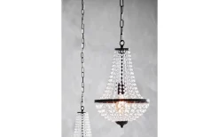 Markslojd Gränsö Kristallkrona Svart 30 cm* Kristallkronor