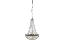 Markslojd Gränsö Kristallkrona Svart 40 cm* Kristallkronor