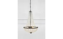 Markslojd Gränsö Kristallkrona Svart 40 cm* Kristallkronor