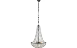 Markslojd Gränsö Kristallkrona Svart 40 cm* Kristallkronor