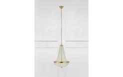 Gränsö Krona 2L 40cm Borstad Mässing/Mc