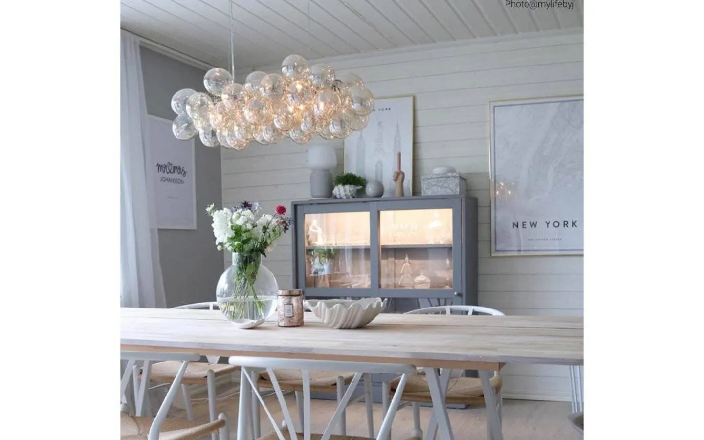 Kök & Matplats|Avlånga Taklampor<By Rydens Gross Bar Taklampa Amber