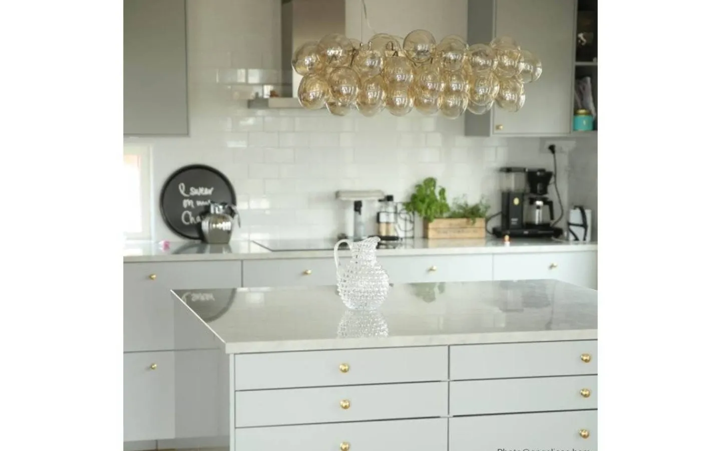 Kök & Matplats|Avlånga Taklampor<By Rydens Gross Bar Taklampa Amber