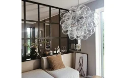 Vardagsrum|Kök & Matplats<By Rydens Gross Taklampa 50cm Klarglas