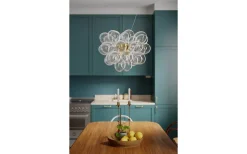 Stora Taklampor Ø50-69 Cm<By Rydens Gross Taklampa 50cm Mässing/Klar