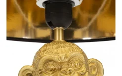 Grosso Bordslampa Apa 49cm Guld/Svart