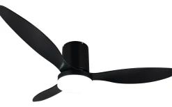 Reality Göteborg Takfläkt 132cm LED mattsvart* Takfläktar