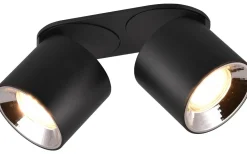 Takspot Med 2 Lampor<Trio Lighting Guayana Spotlight 2-delad GU10 mattsvart