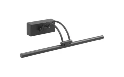 Tavelbelysning<ArmaturHantverk Gunnebo Tavelbelysning Böj LED 37cm 8W 2700K Svart