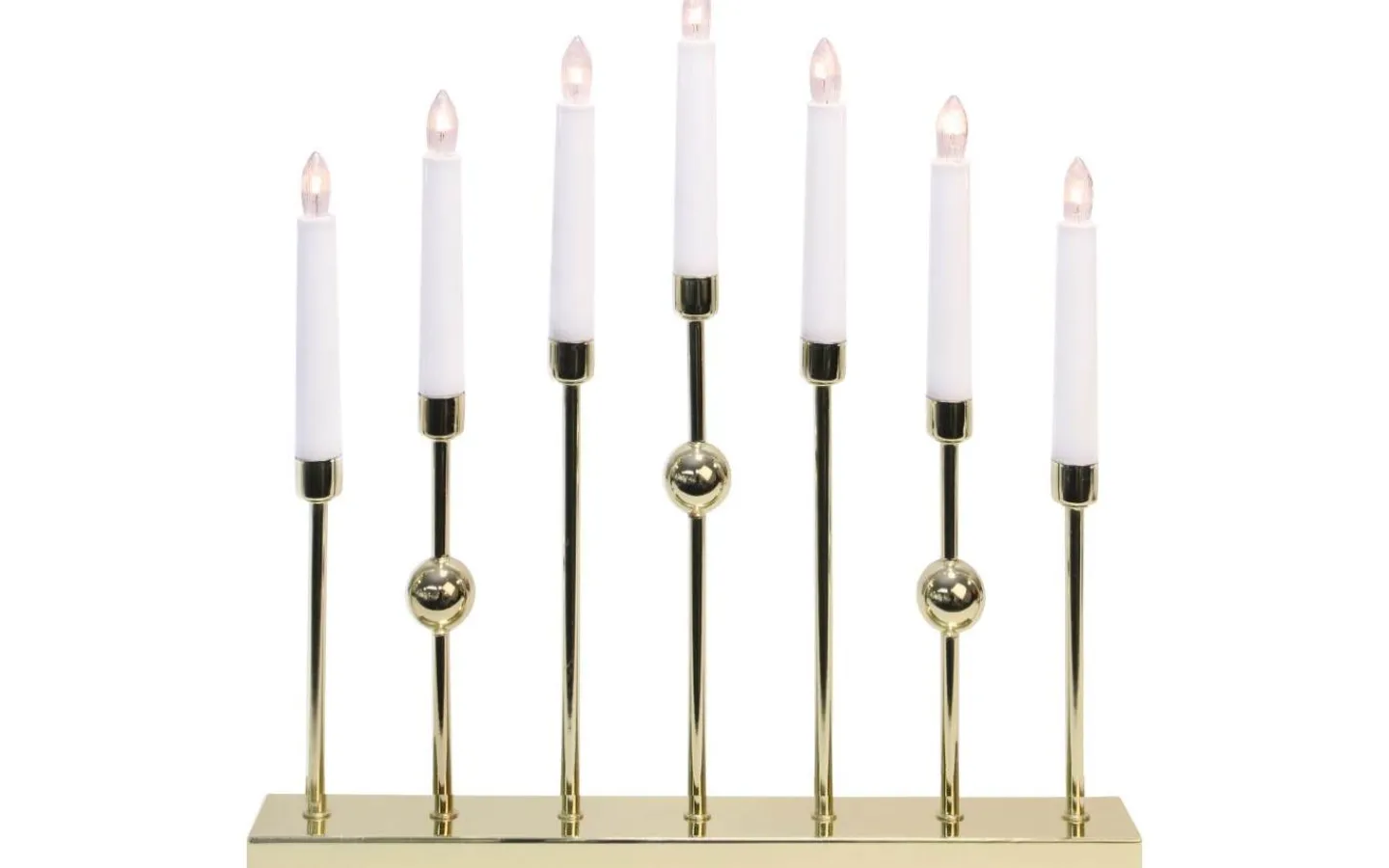 Adventsljusstakar 31-60 Cm<Star Trading Gustavo Adventsljusstake Mässing 37cm