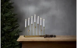 Adventsljusstakar 31-60 Cm<Star Trading Gustavo Adventsljusstake Mässing 37cm